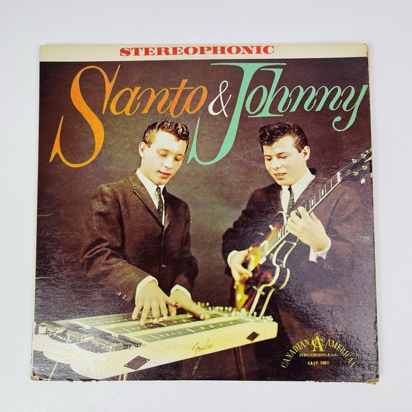 Other - Santo Johnny S T 1959 Canadian American CALP 1001 Mono Jacket‎ Vinyl